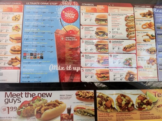 Menu photo 2 Sonic Drive-In Naples, FL