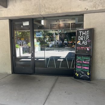 The Drip Lab Espresso and Teas - Front entrance, noted by the sign - Coffee & Tea Near Me - Sacramento, California The Drip Lab Espresso and Teas - Front entrance, noted by the sign - Coffee & Tea Near Me - Sacramento, California