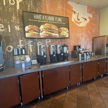 Einstein Bros. Bagels - Coffee and soft drink bar. Fully stocked all the time. - Bagels Near Me - Torrance, California Einstein Bros. Bagels - Coffee and soft drink bar. Fully stocked all the time. - Bagels Near Me - Torrance, California