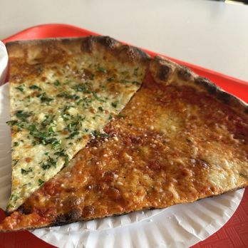 Mama's Boy - slice of white garlic and a slice of cheese - Pizza Near Me - Oakland, California