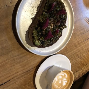 Paper Coffee - Charred avocado toast and a cappuccino - Coffee & Tea Near Me - New York, New York Paper Coffee - Charred avocado toast and a cappuccino - Coffee & Tea Near Me - New York, New York