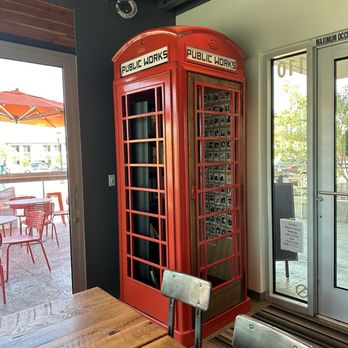 Public Works - Phone booth - Coffee & Tea Near Me - Henderson, Nevada Public Works - Phone booth - Coffee & Tea Near Me - Henderson, Nevada