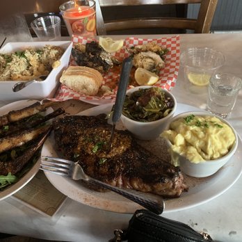Chef Smelly's - Lamb chops,20 ounce ribeye, crack and cheese with crab, greens, Garlic Mash Potatoes - Cajun/Creole Near Me - Oakland, California Chef Smelly's - Lamb chops,20 ounce ribeye, crack and cheese with crab, greens, Garlic Mash Potatoes - Cajun/Creole Near Me - Oakland, California