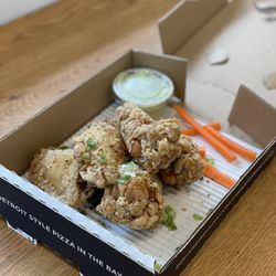 Local Kitchens - Square pie guys szechuan wings