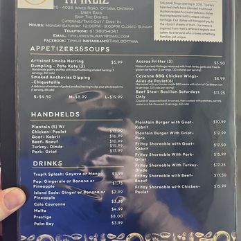 Tipikliz - Menu (page 1) (August 9, 2025) - Haitian Near Me - Ottawa, Ontario Tipikliz - Menu (page 1) (August 9, 2025) - Haitian Near Me - Ottawa, Ontario