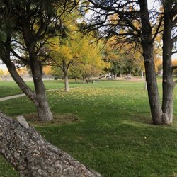 Grassy, shady, jungl-gym'y