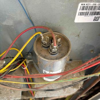 Cal West - Old capacitor - Heating & Air Conditioning/HVAC Near Me Cal West - Old capacitor - Heating & Air Conditioning/HVAC Near Me