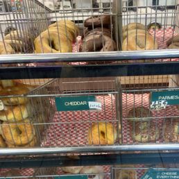 Big selection of fresh bagels Big selection of fresh bagels