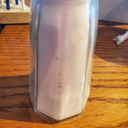 Dark specks in the salt shaker.