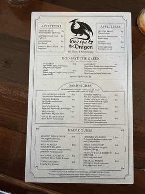 Menu photo 4 George & The Dragon Minneapolis, MN Menu photo 4 George & The Dragon Minneapolis, MN