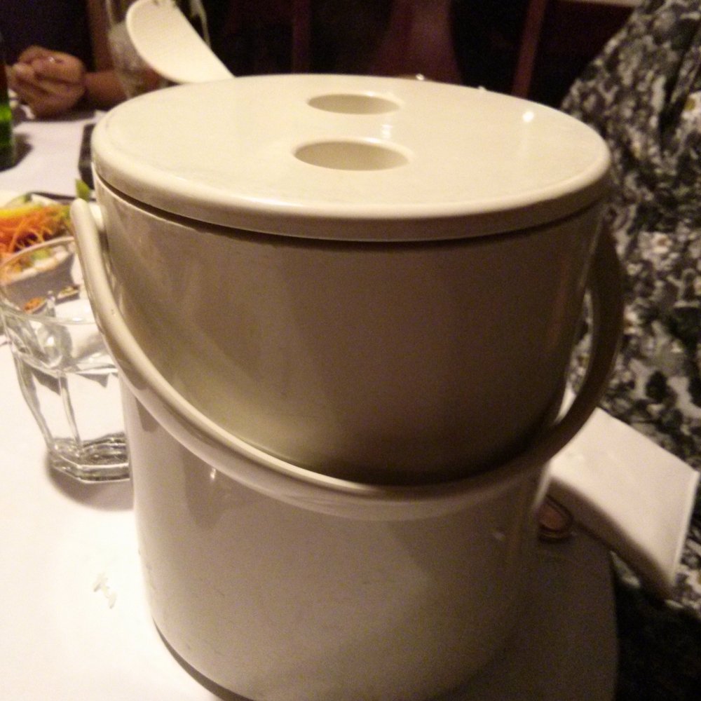 Delima Restaurant - We had to use a knife to pry open the lid to get rice. WTF!?! - Restaurants Near Me - Sydney, NSW