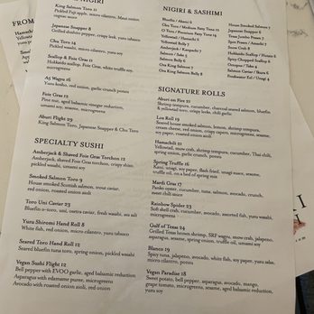 Aburi Sushi - Menu - Sushi Bars Near Me - Houston, Texas Aburi Sushi - Menu - Sushi Bars Near Me - Houston, Texas