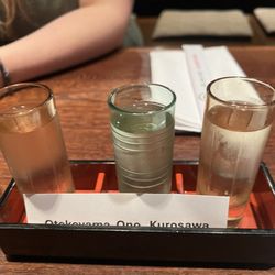 Sake sampler