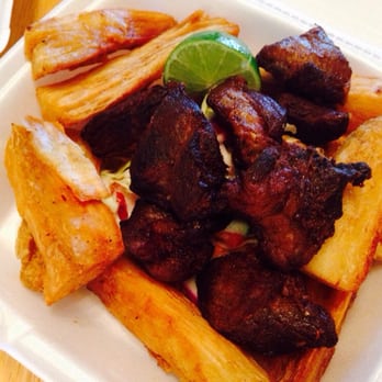 El Amanecer - Yucca & Pork With Slaw - Latin American Near Me - Houston, Texas