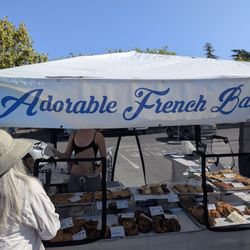 De Anza College Farmers Market - Great almond twist