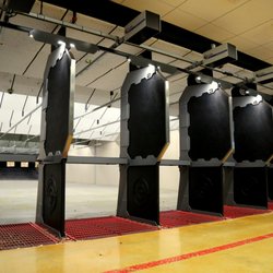 McQueeney Gun Club - We have 12 indoor 25yd lanes that are all pistol and rifle rated to .300WIN.