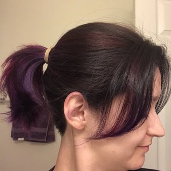 The HeadQuarters - Hair up with bangs looks cute - Hair Salons Near Me - Lafayette, Louisiana