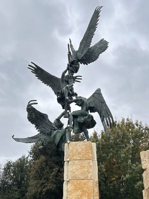 Jacob's Dream Sculpture by null