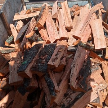 Mickey Bushinelle - Beautiful cherry I split for a customer. - Firewood Near Me Mickey Bushinelle - Beautiful cherry I split for a customer. - Firewood Near Me