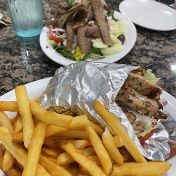 Chris' Taverna - Chicken Pita and Greek Salad with Gyro - Greek Near Me - Lake Worth, Florida Chris' Taverna - Chicken Pita and Greek Salad with Gyro - Greek Near Me - Lake Worth, Florida