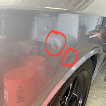 Push N Pull - Challenger before PDR - Mobile Dent Repair Near Me