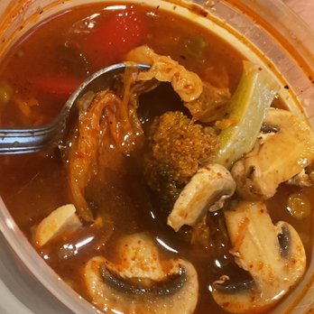 The Theo Thai Bistro - My mother said that this is the best Tom Yum Soup she has ever had. - Thai Near Me - Bethpage, New York The Theo Thai Bistro - My mother said that this is the best Tom Yum Soup she has ever had. - Thai Near Me - Bethpage, New York