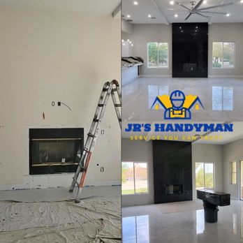 Jr's Handyman - Fire place & fan installation - Handyman Near Me Jr's Handyman - Fire place & fan installation - Handyman Near Me