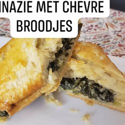 Touch O' Dutch - A savory blend of baby spinach sauted in ghee and shallots creamed with Chevre cheese