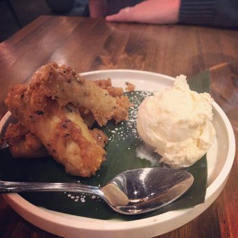 Ammata Thai Kitchen - Fried banana and coconut ice cream - Thai Near Me - River Vale, New Jersey