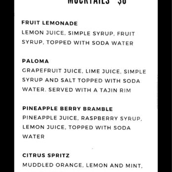 The Long Pour - Menu - Cocktail Bars Near Me - Los Alamos, New Mexico The Long Pour - Menu - Cocktail Bars Near Me - Los Alamos, New Mexico