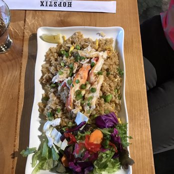 Hopstix - Fried rice with king crab - Breweries Near Me - Chamblee, Georgia Hopstix - Fried rice with king crab - Breweries Near Me - Chamblee, Georgia