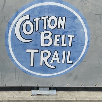 cotton belt trail - Logo is on the intricate bridge. Is a good walking path but concrete and no shade. - Hiking Near Me - McGregor, Texas cotton belt trail - Logo is on the intricate bridge. Is a good walking path but concrete and no shade. - Hiking Near Me - McGregor, Texas