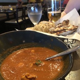 Chicken Patia, bread basket and Taj Mahal Beer Chicken Patia, bread basket and Taj Mahal Beer