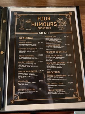 Four Humours by null