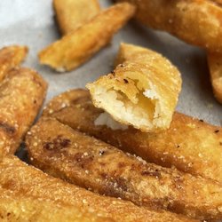 Naked Racer Cafe - Chips overcooked