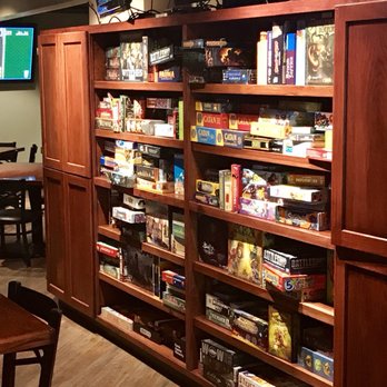 GuildHall - When they say Esports Games, they also mean board games. LOTS of board games. This is easily one of my favorite things about this place. - Beer Bar Near Me - Burbank, California