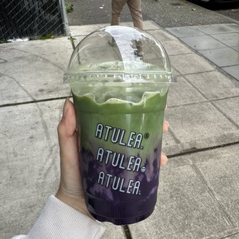 Atulea - Ube Matcha - Bubble Tea Near Me - Seattle, Washington