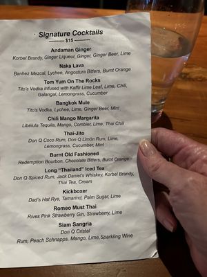 Menu photo 2 Chatayee Thai Philadelphia, PA