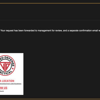 United Defense Tactical - Took at least 4 business days just to get a response. Do you think I ever heard back? NOPE! But I did get charged again! - Self-defense Classes Near Me - Burbank, California