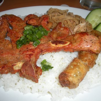 Pho Lu - Com Tam Bi Suon Nuong - Broken Rice, Grilled Pork, Shredded Pork and Egg Roll - Vietnamese Near Me - Garden Grove, California Pho Lu - Com Tam Bi Suon Nuong - Broken Rice, Grilled Pork, Shredded Pork and Egg Roll - Vietnamese Near Me - Garden Grove, California