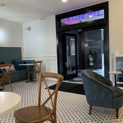 The Brewpaddle Cafe - Inside seating area