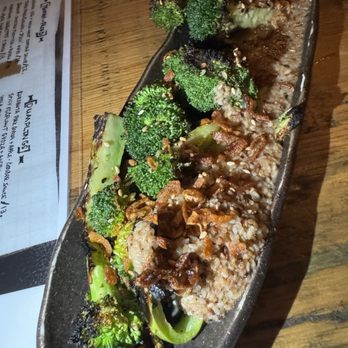 Kauboi Izakaya - Charred broccoli - Japanese Near Me - Reno, Nevada