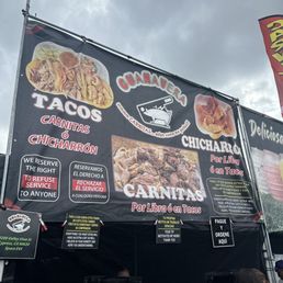 a food stand a food stand