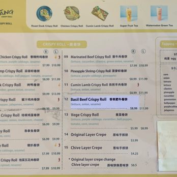 Liang Crispy Roll - Menu - Juice Bars & Smoothies Near Me - Rowland Heights, California Liang Crispy Roll - Menu - Juice Bars & Smoothies Near Me - Rowland Heights, California