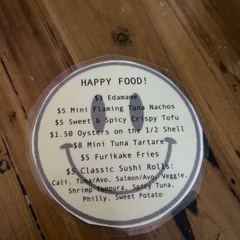 Fighting Fish - Happy Hour Food Menu - Sushi Bars Near Me - Richmond, Virginia