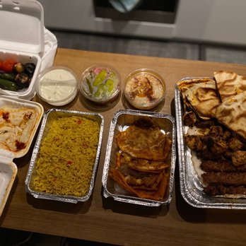 Aleppo Kebab - Mixed grill platter and sides. - Kebab Near Me - Toronto, Ontario