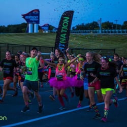 Night Nation Run - From web. I am on the far left hand side