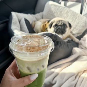 Academic Coffee - Banana Matcha (Oat Milk) - Bakeries Near Me - San Jose, California Academic Coffee - Banana Matcha (Oat Milk) - Bakeries Near Me - San Jose, California
