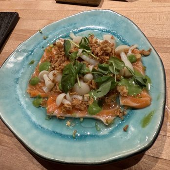 Handies Douzo - Saketoro carpaccio - Japanese Near Me - Houston, Texas Handies Douzo - Saketoro carpaccio - Japanese Near Me - Houston, Texas