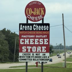 Arena Cheese - Business sign